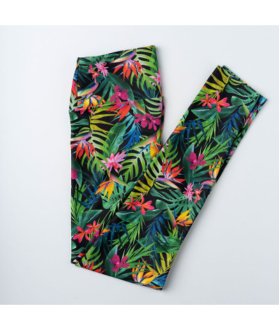 Tropical Flowers - Legging