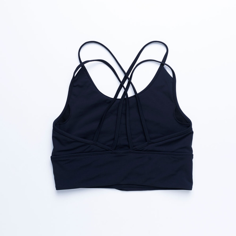 Sujetador asana Negro espalda