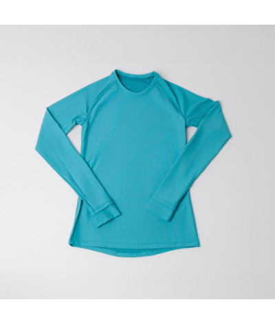 Camiseta Eira manga larga Turquesa 2