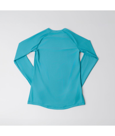 Camiseta Eira manga larga Turquesa