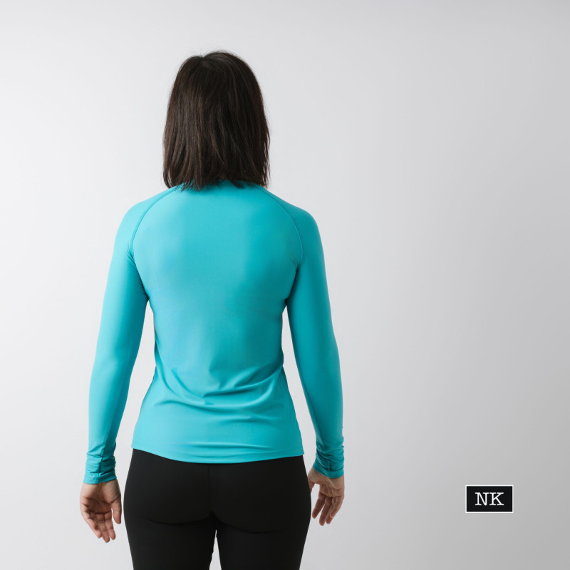 Camiseta Eira manga larga Turquesa