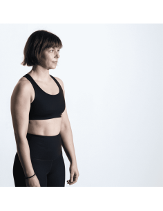 Dark Navy Matte Sujetador Medio Impacto