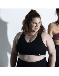 Dark Navy Matte Sujetador Alto Impacto