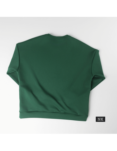 Sudadera Basic Verde Bosque
