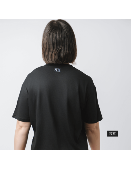 Camiseta +AGUJETAS -DRAMAS negra