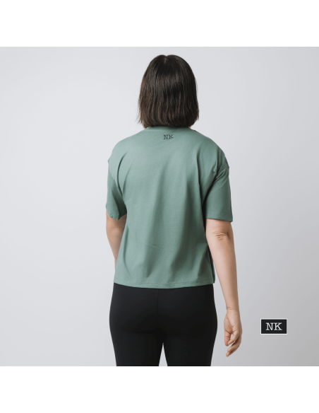 Camiseta +AGUJETAS -DRAMAS verde