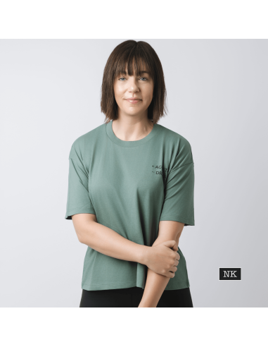 Camiseta +AGUJETAS -DRAMAS verde