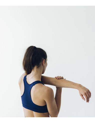 Sujetador Medio Impacto Deep Blue