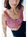 Sujetador Vera Peach Zebra