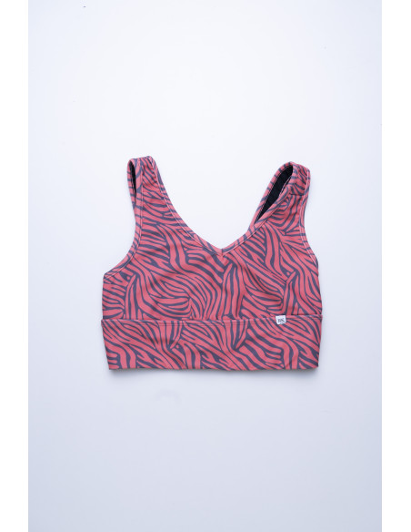 Sujetador Vera Peach Zebra