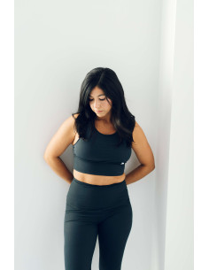 Sujetador Asana Sculpt Antracita