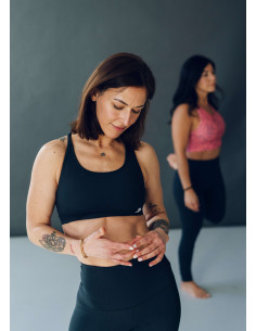 Sujetador Medio Impacto Sculpt Antracita