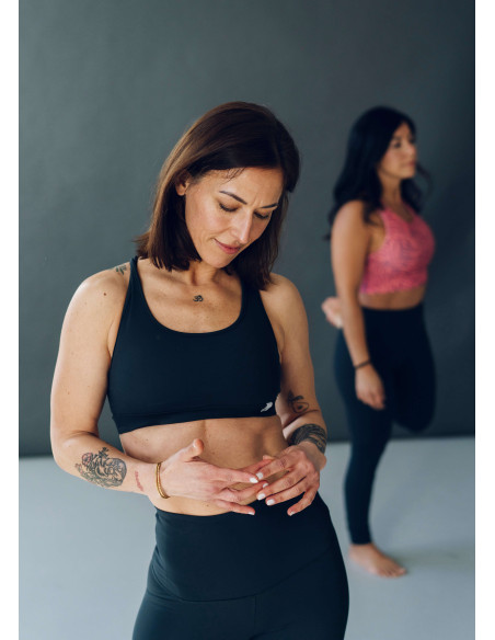 Sujetador Medio Impacto Sculpt Antracita