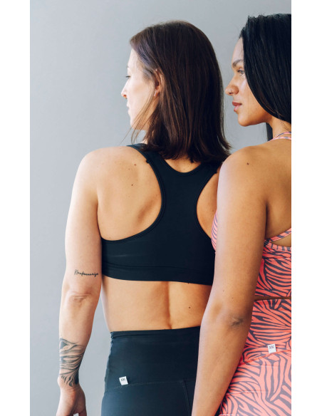 Sujetador Medio Impacto Sculpt Antracita