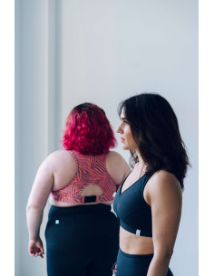 Sujetador Alto Impacto Sculpt Antracita 2