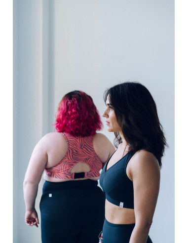 Sujetador Alto Impacto Sculpt Antracita