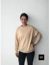 Sudadera Basic Beige