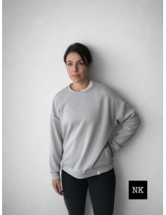 Sudadera Basic Gris 2