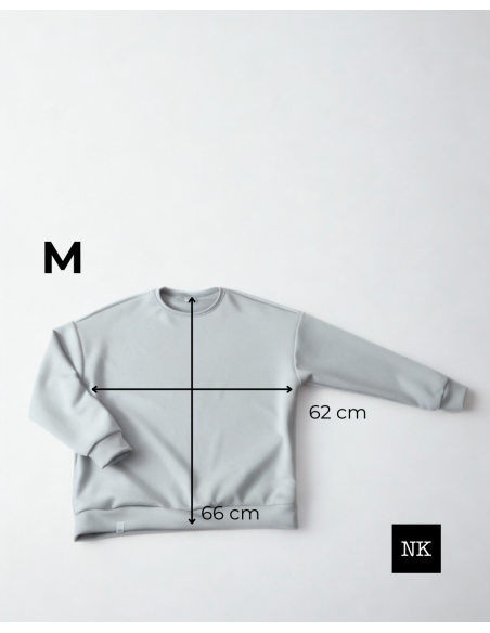 Sudadera Basic Gris