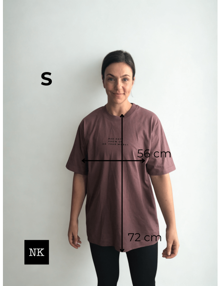 Camiseta "Bad day? Show up"  Mocca