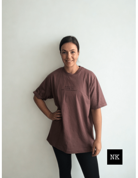 Camiseta "Bad day? Show up"  Mocca