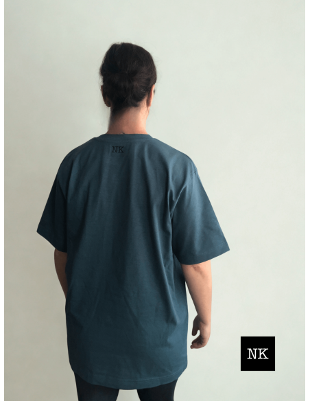 Camiseta "Bad day? Show up"  Verde Bosque