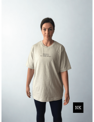 Camiseta "Bad day? Show up"  Arena