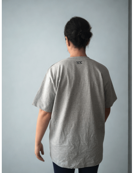 Camiseta "Bad day? Show up"  Gris