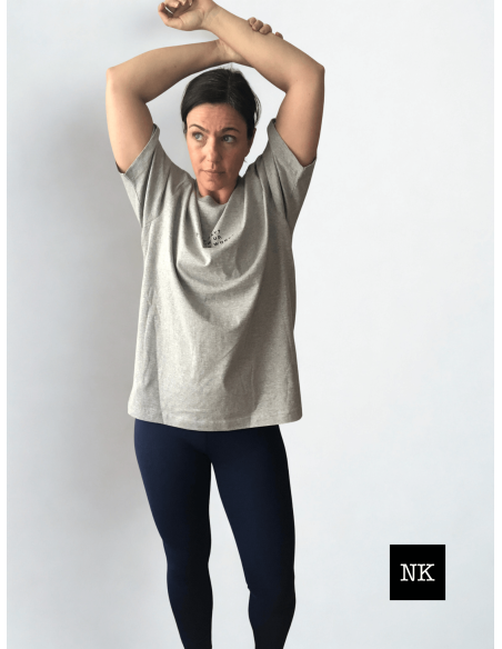 Camiseta "Bad day? Show up"  Gris