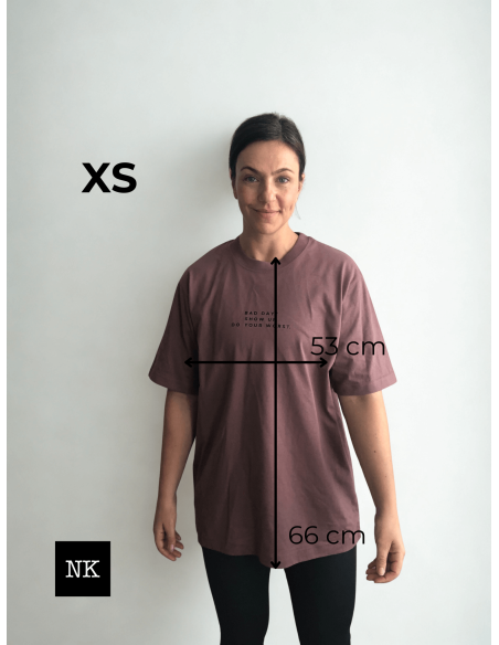 Camiseta "Bad day? Show up"  Mocca