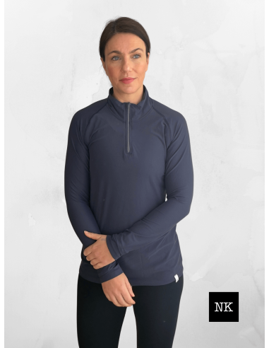 Camiseta Skadi manga larga navy