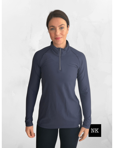 Camiseta Skadi manga larga navy