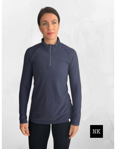 Camiseta Skadi manga larga navy