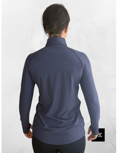 Camiseta Skadi manga larga navy