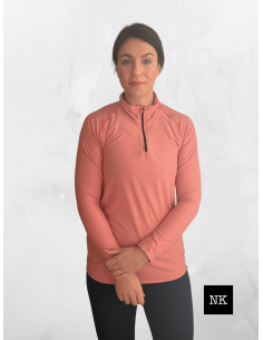 Camiseta Skadi manga larga peach