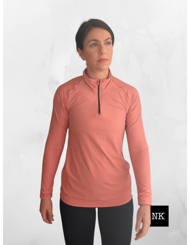 Camiseta Skadi manga larga peach