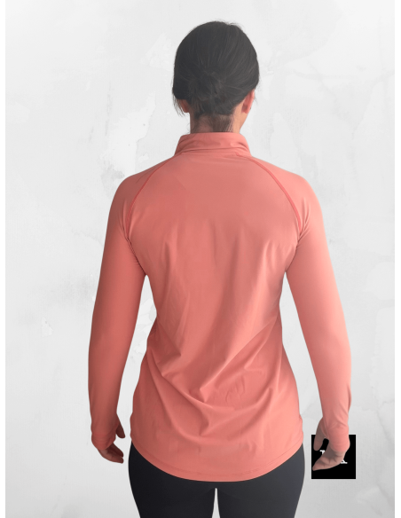 Camiseta Skadi manga larga peach