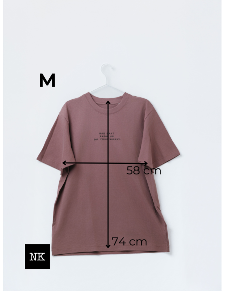 Camiseta "Bad day? Show up"  Mocca