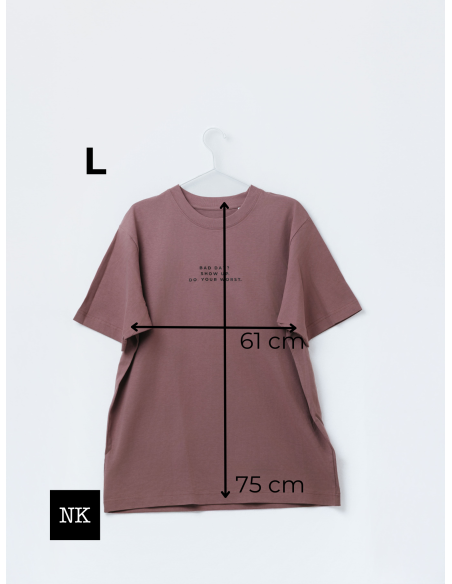 Camiseta "Bad day? Show up"  Mocca