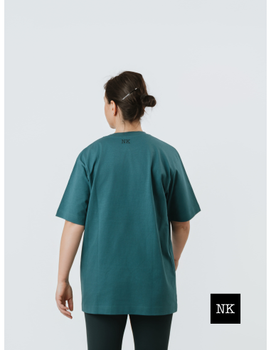 Camiseta "Bad day? Show up"  Verde Bosque