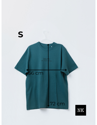 Camiseta "Bad day? Show up"  Verde Bosque