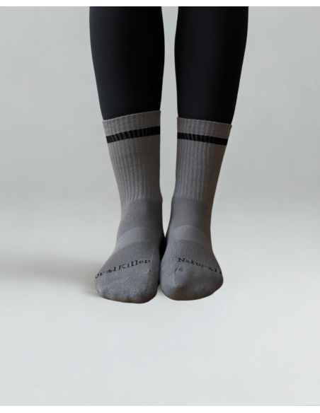 Calcetín básico gris claro