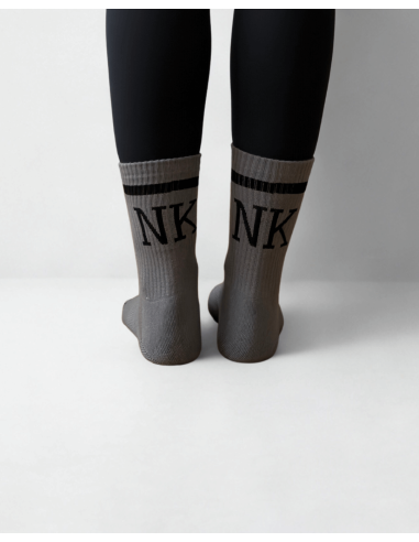 Calcetín básico gris claro