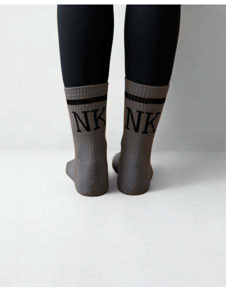 Calcetín básico gris claro