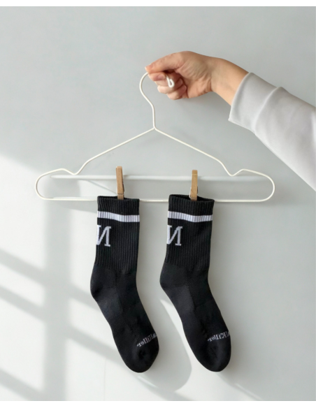 Calcetín básico gris oscuro