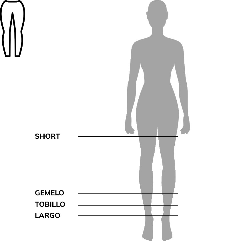 NK - Tallas pantalones (Mujer)